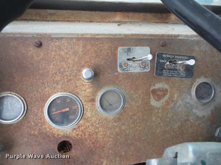 image for item DB2999 1964 Hendrickson carrier with Willams LDH60 hole digger drill rig