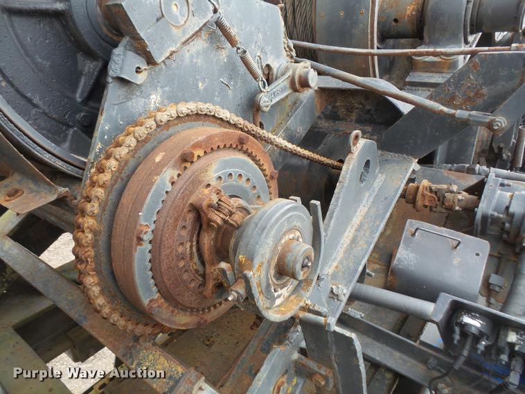 image for item DB2999 1964 Hendrickson carrier with Willams LDH60 hole digger drill rig