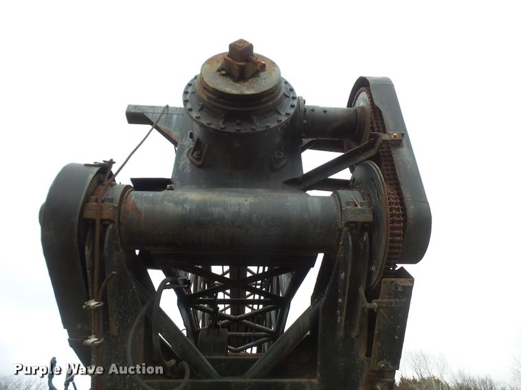 image for item DB2999 1964 Hendrickson carrier with Willams LDH60 hole digger drill rig