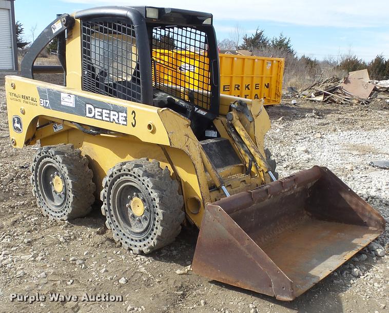 image for item DB3790 2008 John Deere 317 skid steer