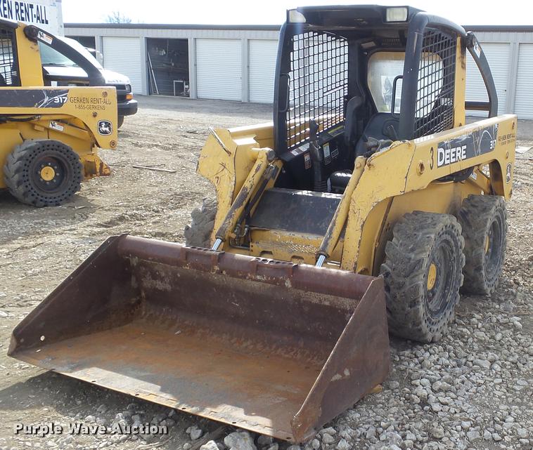 image for item DB3790 2008 John Deere 317 skid steer