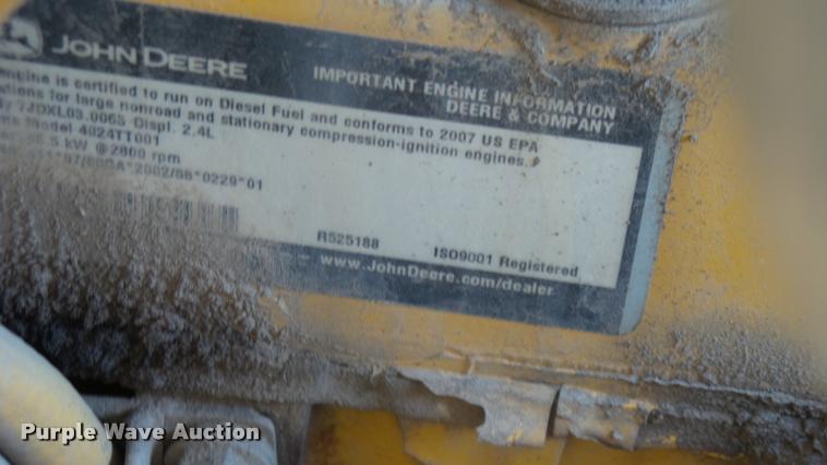 image for item DB3790 2008 John Deere 317 skid steer