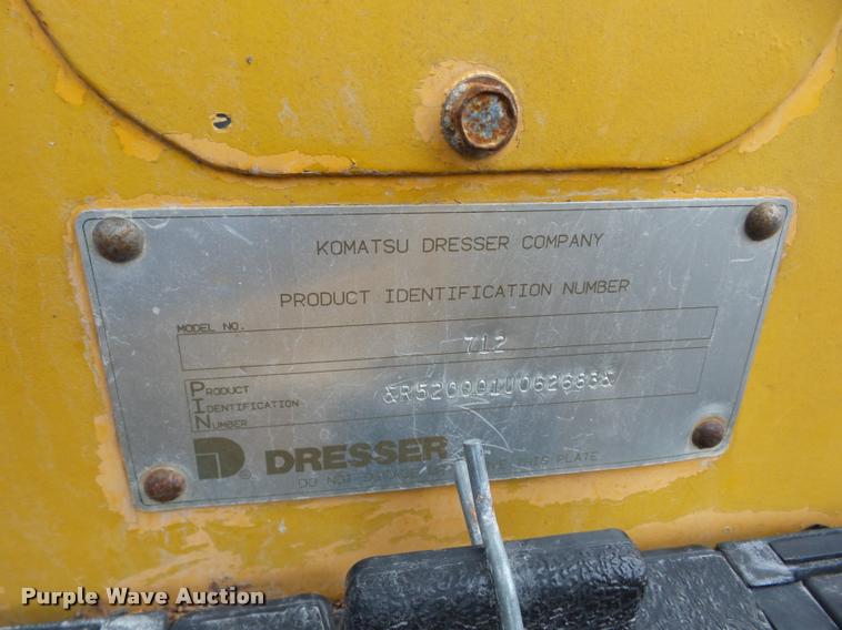 image for item F4336 Dresser 712 double drum roller