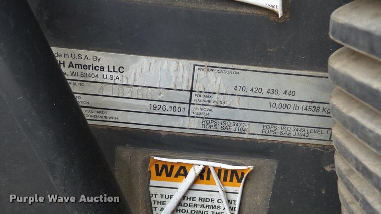 image for item J5707 Case 440 skid steer