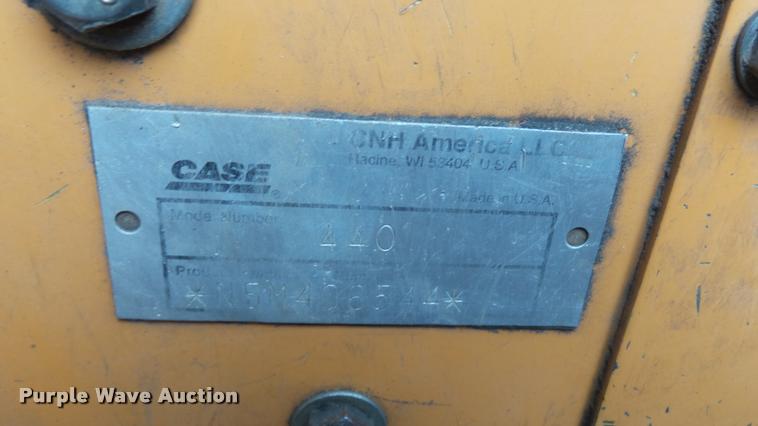 image for item J5707 Case 440 skid steer