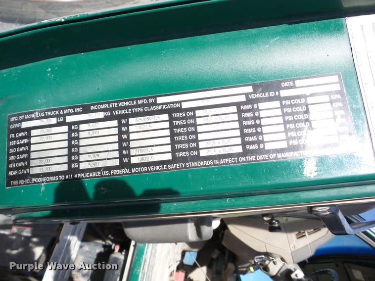 image for item J8664 2001 Sterling L9500 ready mix truck