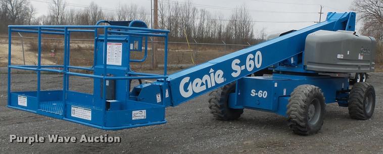 image for item K3335 1999 Genie S60 boom lift