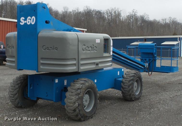 image for item K3335 1999 Genie S60 boom lift