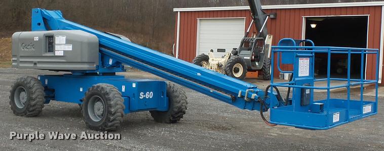 image for item K3335 1999 Genie S60 boom lift