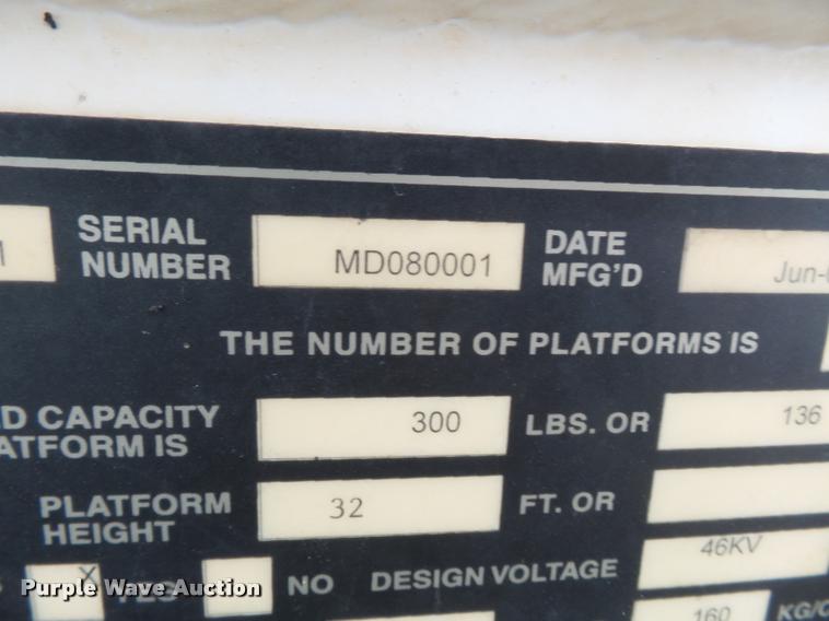 image for item K3338 2008 Dodge Ram 5500 bucket truck