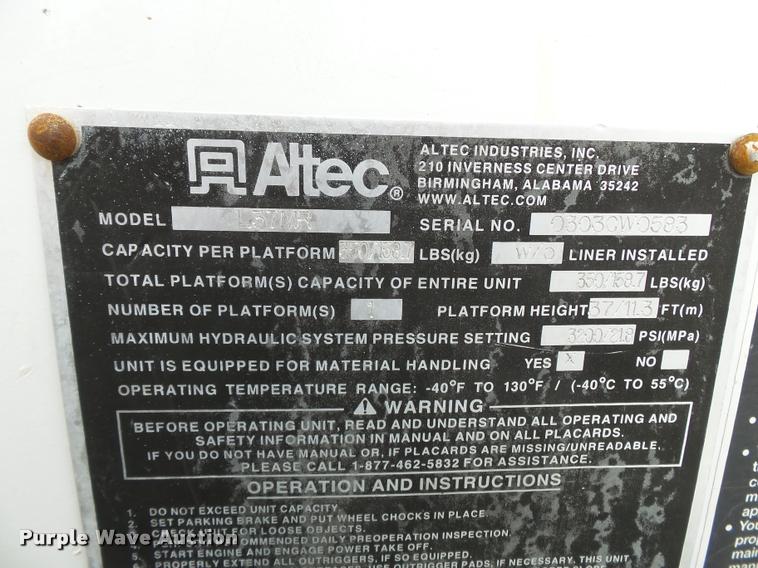 image for item K3339 2008 Dodge Ram 5500 bucket truck