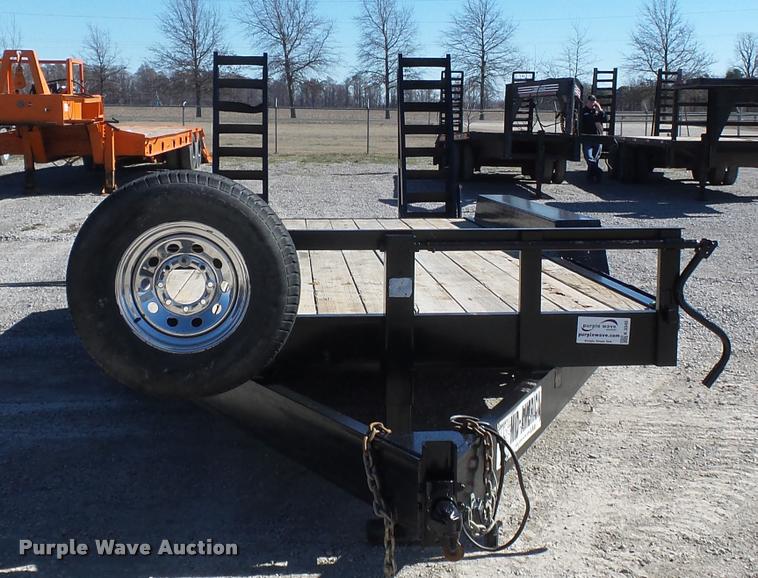 image for item K3345 2012 Mid-america utility trailer
