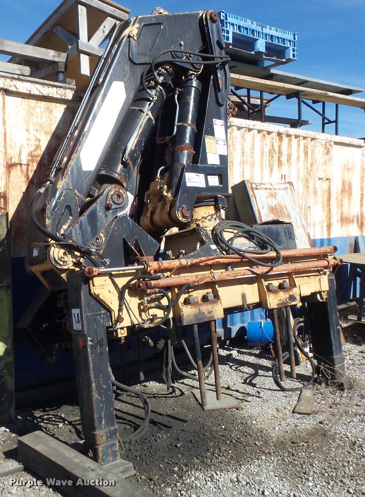 image for item K7702 1990 Dunbar Tico 2780 knuckle boom