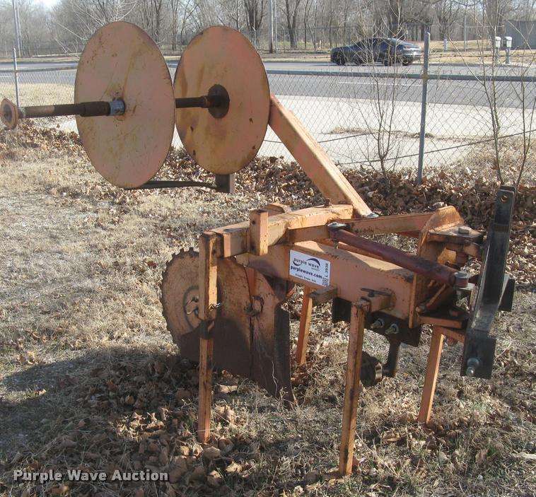 image for item L3938 Shop built silt fence plow