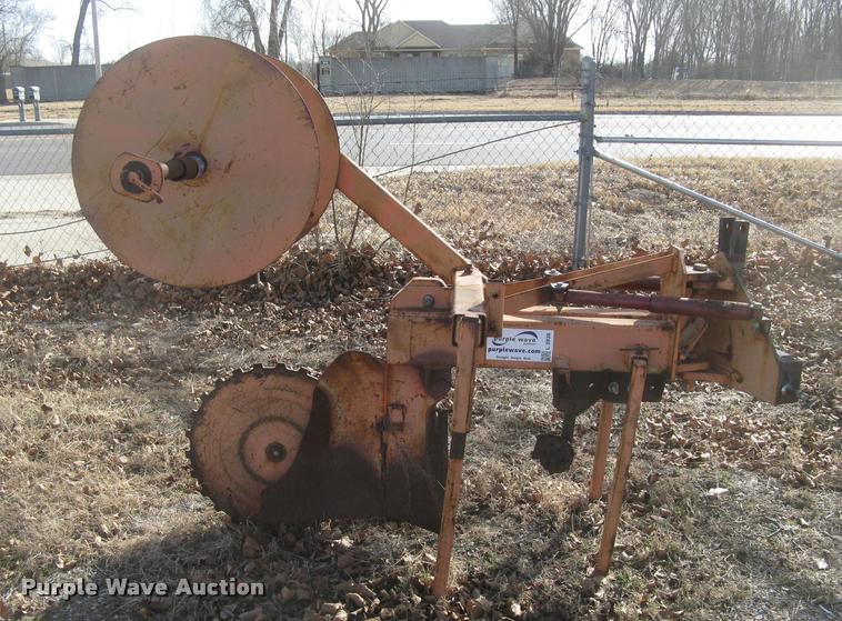 image for item L3938 Shop built silt fence plow