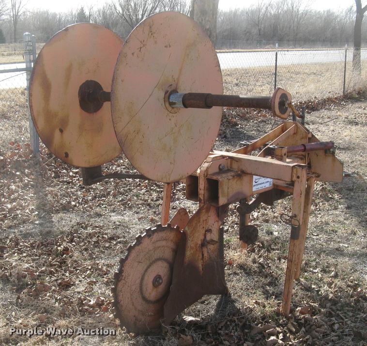 image for item L3938 Shop built silt fence plow