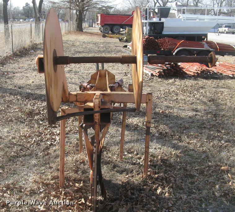 image for item L3938 Shop built silt fence plow