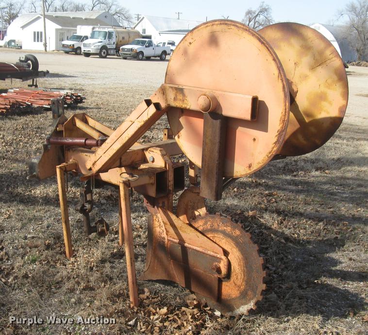 image for item L3938 Shop built silt fence plow