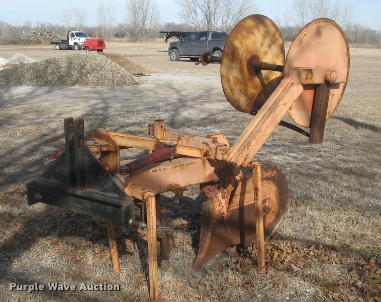 image for item L3938 Shop built silt fence plow