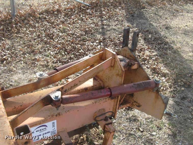 image for item L3938 Shop built silt fence plow