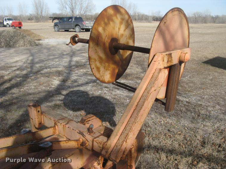 image for item L3938 Shop built silt fence plow