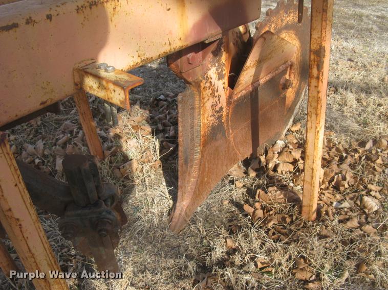 image for item L3938 Shop built silt fence plow