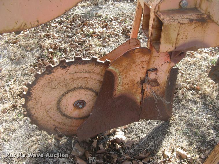 image for item L3938 Shop built silt fence plow