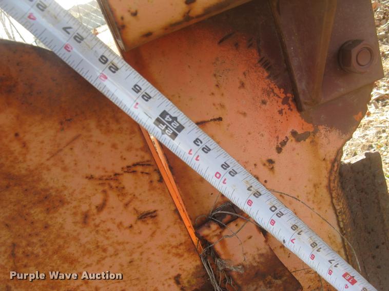 image for item L3938 Shop built silt fence plow