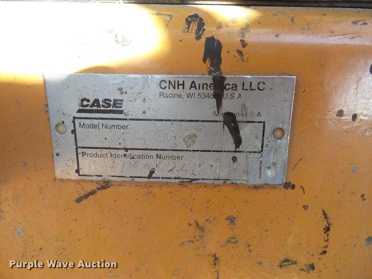 image for item L4593 2007 Case 465 skid steer