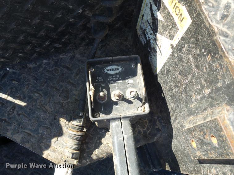 image for item L4600 2012 Weiler P-385 paver