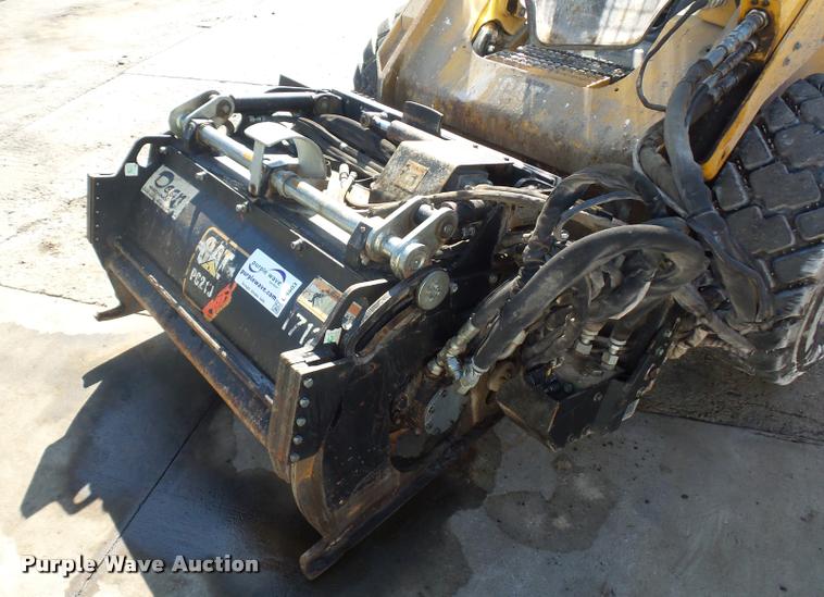 image for item L4603 2011 Caterpillar PC210 skid steer milling attachment