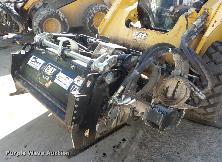 image for item L4604 2011 Caterpillar PC210 skid steer milling attachment