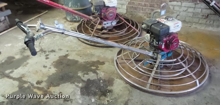 image for item V9040 Bartell B446 power trowel