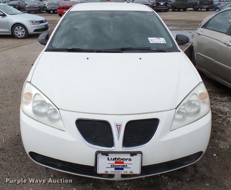 image for item DA0398 2007 Pontiac G6