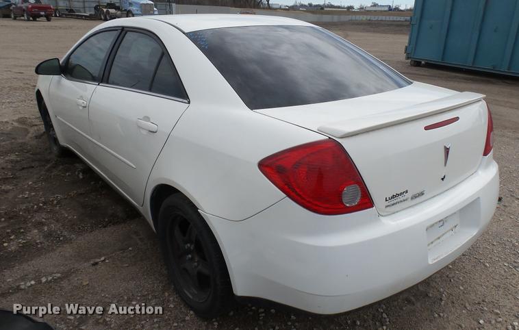 image for item DA0398 2007 Pontiac G6