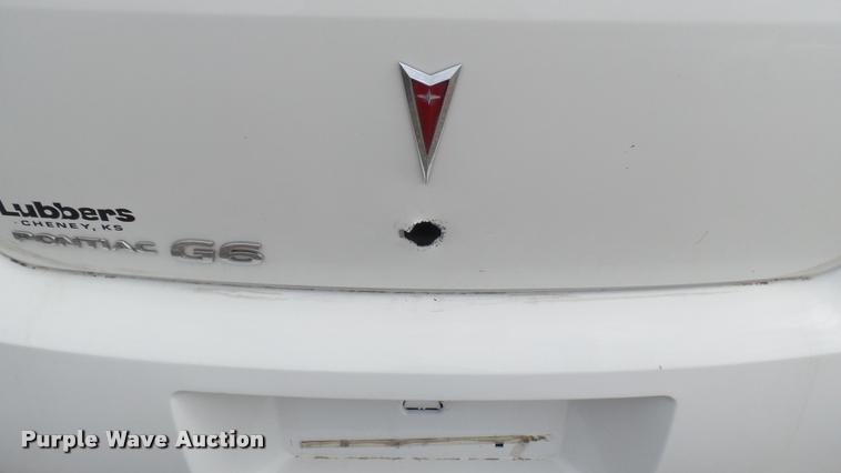 image for item DA0398 2007 Pontiac G6
