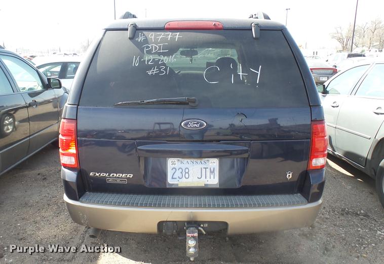 image for item DA0430 2003 Ford Explorer SUV