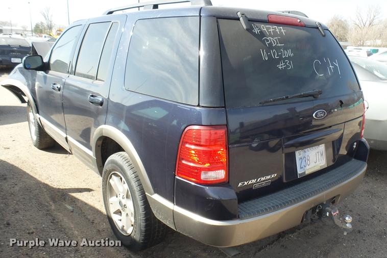 image for item DA0430 2003 Ford Explorer SUV