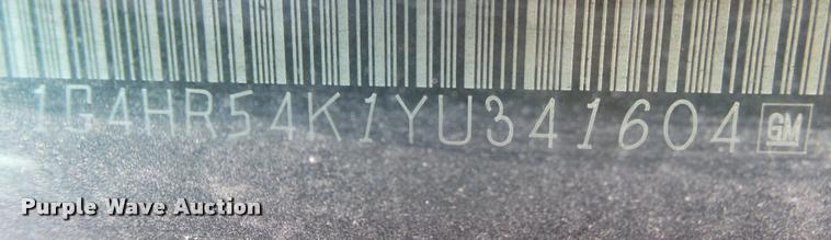 image for item DA0435 2000 Buick LeSabre