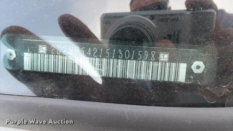 image for item DA0437 2005 Pontiac Grand Prix