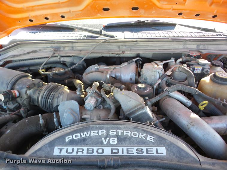 image for item AG9058 2008 Ford F250 Super Duty utility bed pickup truck