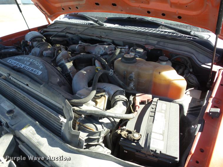 image for item AG9058 2008 Ford F250 Super Duty utility bed pickup truck