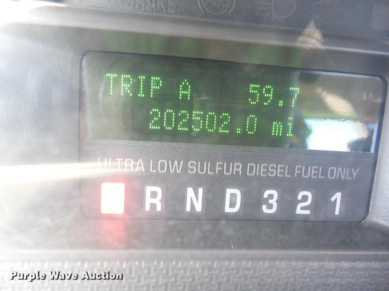 image for item AG9058 2008 Ford F250 Super Duty utility bed pickup truck