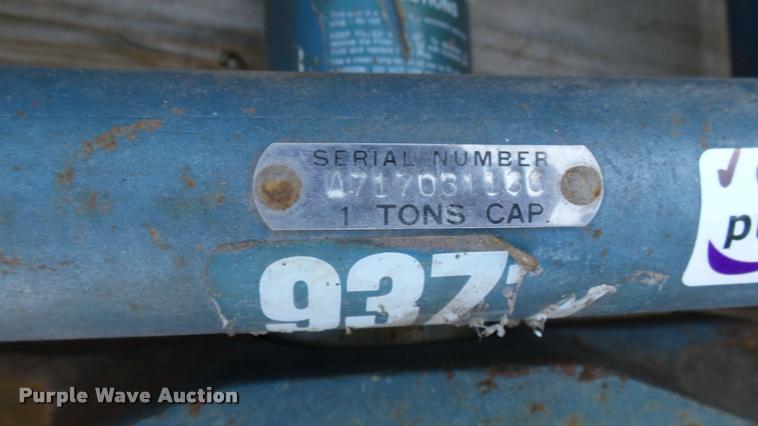 image for item AX9322 1983 Walker 93717 transmission jack