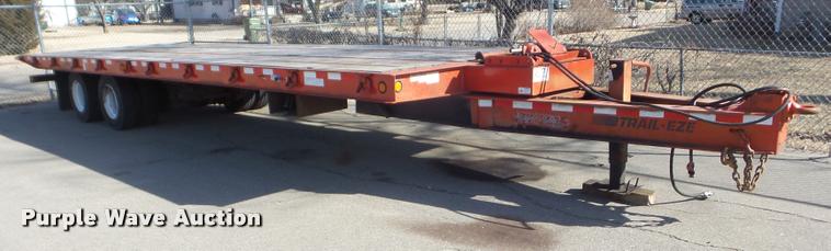 image for item DA7700 2005 Trail-Eze TE401 tilt deck trailer