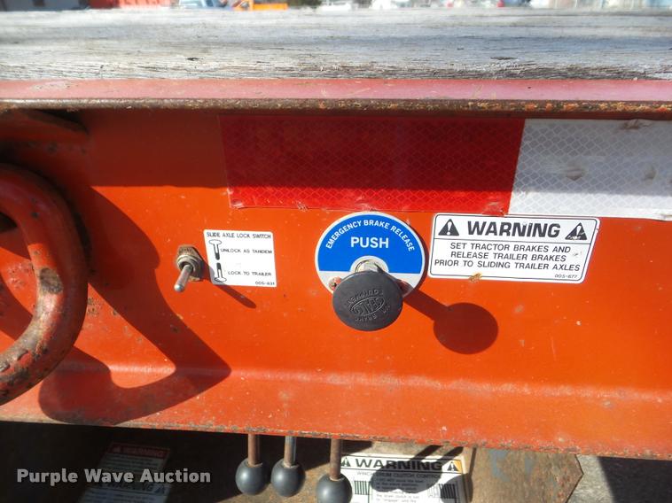 image for item DA7700 2005 Trail-Eze TE401 tilt deck trailer