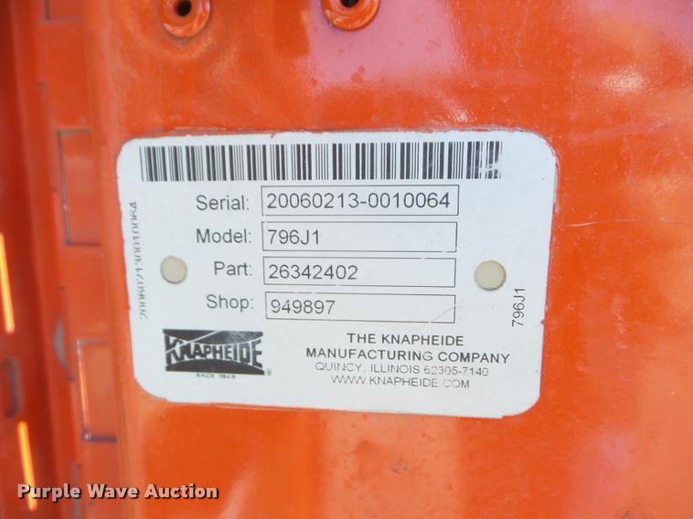 image for item DA7704 2006 Ford F250 Super Duty utility truck