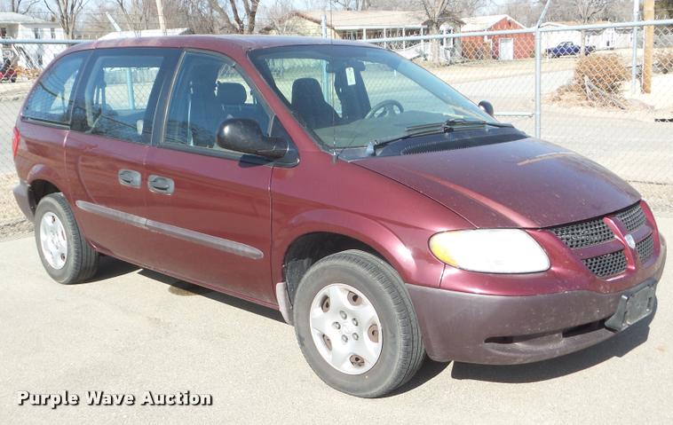 image for item DA7707 2002 Dodge Caravan van