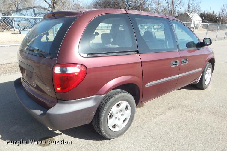 image for item DA7707 2002 Dodge Caravan van