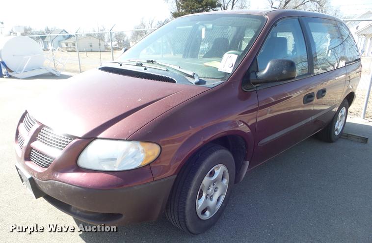 image for item DA7707 2002 Dodge Caravan van
